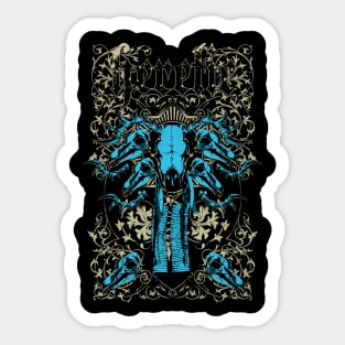 goat skull Sticker